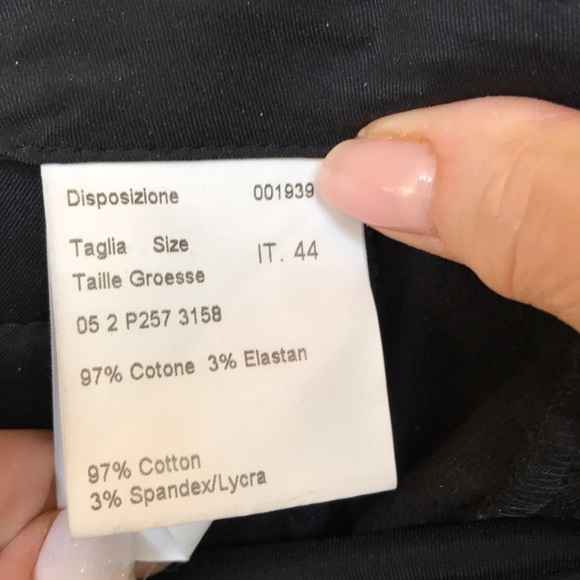 Piazza Sempione Micro Chord Ankle Pants - Picture 5 of 6